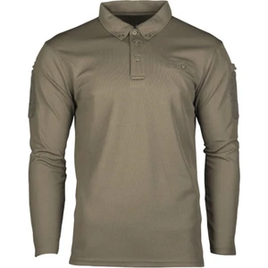 Mıl-Tec Uzun Kollu Polo Quıck Dry T-Shırt -Haki
