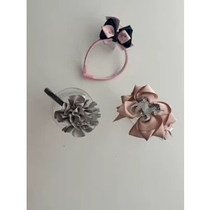 Kalben Accessories Minik Prensesler Için 3’lü Taç Seti – Renkli ve Eğlenceli Tasarımlar