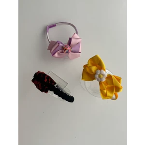 Kalben Accessories Minik Prensesler Için 3’lü Taç Seti – Renkli ve Eğlenceli Tasarımlar