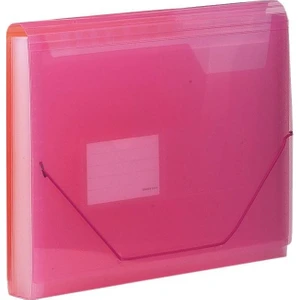 Evrak Dosyası Koruklu 13 Cep Lastikli Pembe F4302