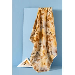 Kadın Desenli Peonia Soft Eşarp