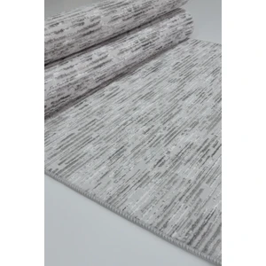 Kaymaz Tabanlı Kesme Kabartmalı Salon Koridor Mutfak HALISI5015G Gri