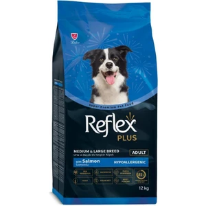 Plus Somonlu Orta ve Büyük Irk Yetişkin Köpek Maması 12 kg