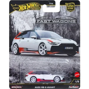 Hot Wheels Premium Fast Wagons - Audi Rs 6 Avant (1/64)