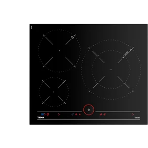 - IKNOB IT 6350 - Ankastre Cam Seramik İndüksiyonlu Ocak - 7400 W - Siyah - 60 cm - 10210183