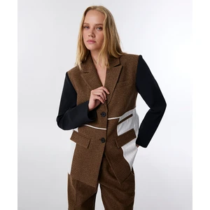 Kumaş Mıx Oversıze Blazer TW6250106012074