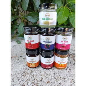 İrfan Bakliyat vişne reçeli (350 gr) portakal reçeli (350 gr) turunç reçeli ( 350 gr ) gül reçeli (350gr) çilek reçeli (350gr) karadut reçeli (350 Gr) damla sakızı reçeli (230Gr)