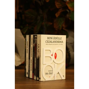 Book Kitap Tutucu Beyaz