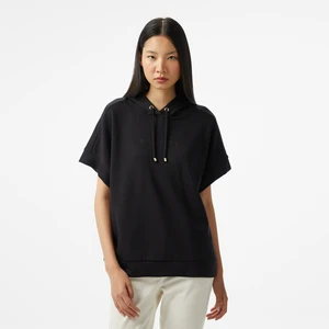 Kadın Siyah Relaxed Fit Kapüşonlu Sweatshirt 45K500T.0TB