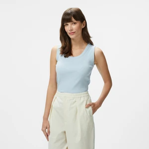 Kadın Mavi Slim Fit T-Shirt 35V422T.45K