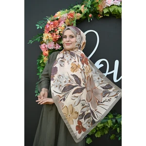 Flora Çiçekli Şal
