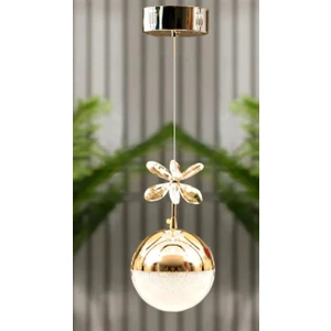 Marsel Lighting KELEBEK TEKLİ GOLD 3 Renk LED ISIKLI  ANTRE hol koridor avize  AVİZE