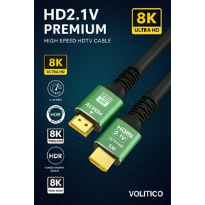 HDMI 2.1 Premium Kablo 5 Metre – 8k Ultra Hd, 48GBPS, Hdr Desteği