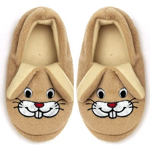 Tavşan Nakışlı, Sevimli, Kreş Ayakkabısı, Panduf, Ev Ayakkabısı, Kaymaz Tabanlı ve Pofuduk