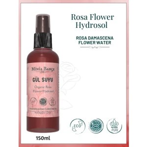 Minia Bahçe Gül Suyu, %100 Doğal, 150 ml
