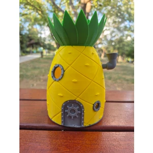 Sünger Bob Ananas Evi Dekoratif Figür – Eğlenceli Ev ve Ofis Dekoru