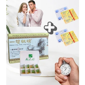 Klg Tablet 8 Kullanım + Vêga 100MG 4'lü Tablet ( 2 Dizi 8 Tablet ) Erkeklere Güc Kuvvet Takviye Performans Istêk Arttırıçi Sêrtlestırıçi Hap Geçıktırıçi Orjınal  Çıalış_v-Iâğ-Râ Lıftâ Vı-Êğ-Râ 20_5 Mg
