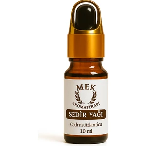 MEK Aromaterapi Sedir Yağı 10 ml (Cedrus Atlantica) - % 100 Saf ve Doğal
