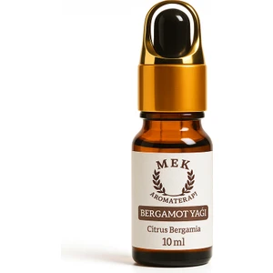MEK Aromaterapi Bergamot Yağı 10 ml - Cam Damlalıklı - Citrus Bergamia