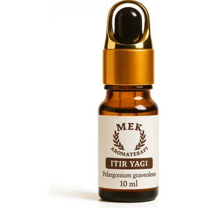 MEK Aromaterapi Itır / Geranium Yağı 10 ml (Pelargonium Graveolens) - %100 Saf ve Doğal