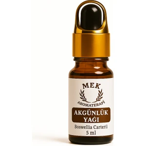 MEK Aromaterapi Akgünlük / Frankincense Yağı 5 ml - Cam Damlalıklı - Boswellia Carterii