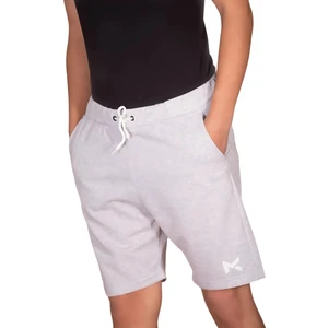 Gri Erkek Pamuklu Şort Çift Cepli