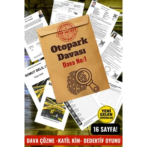Cinayet Çözme / Dedektif Oyunu / Katil Kim / Otopark Davası