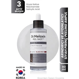 Siyah Pirinç Özü ve Niasinamid Içeren Arındırıcı Yüz Serumu 80ML