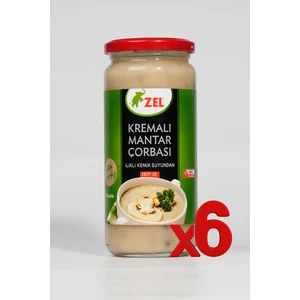 Kremalı Mantar Çorbası 480 ml - Ilikli Kemik Suyundan 6'lı