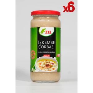 Işkembe Çorbası 480 ml - Ilikli Kemik Suyundan - 6 Adet