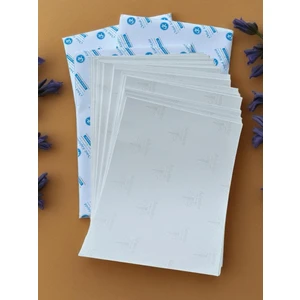 100 Adet Yapışkanlı Parlak Kuşe Etiket A4