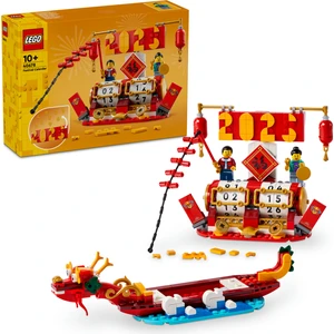 LEGO® Festival Takvimi 40678 – 10 Yaş ve Üzeri Çocuklar için Yeni Ay Yılı Temalı Oyuncak Yapım Seti