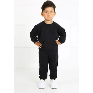 LUESS Çocuk Cep Detaylı Organik Pamuk Oversize Kesim Alt Üst Takım (2-3 YAŞ 7-8 YAŞ)