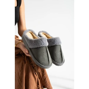 Kadın Ev Terliği Asla Ses Yapmaz Hafif Taban Sıcak Şık Tasarım