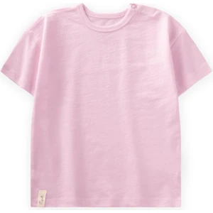 Basic Bebe T-Shırt 0-3 Yaş Pudra Pembe