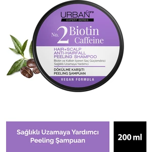 URBAN Care Expert BiotinKafein Arındırıcı Peeling Şampuan-Vegan-200 ML
