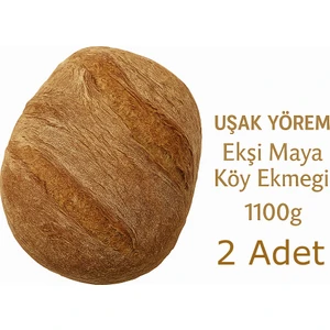 Ekşi Maya Köy Ekmeği 1100 Gram Uşak Yörem (2 Adet)