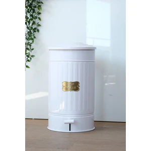 Yıldıray Metal Metal Çöp Kovası Pedallı Mutfak Banyo 30 Litre Çöp Kovası