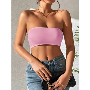 Straplez Kadın Büstiyer Pembe