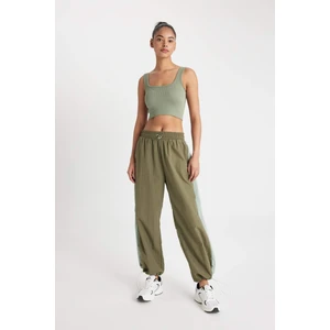 DeFactoFit Jogger Eşofman Altı Beli Lastikli Paçası Ayarlanabilir Lastikli Paraşüt Kumaş B4234AX24SP