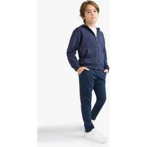 Erkek Çocuk Beli Lastikli Düz Paça Basic Düz Eşofman Altı X6955A625AU