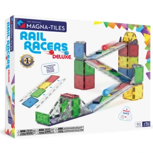 Magna-Tıles® - Rail Racers Deluxe - 90 Parça