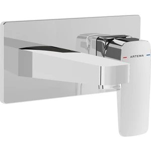 Root Square A42738 Ankastre Lavabo Bataryası, Sıva Üstü, Krom