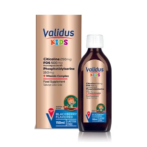 Kids Citicoline 250 mg + FOS 500 mg + Phosphotidylserine 150 mg + Vitamin Complex 150 ml Syrup