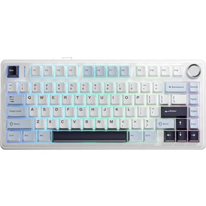 F75 Mekanik RGB TKL Reaper Switch Kablosuz Makrolu Hot Swap Klavye Lacivert'