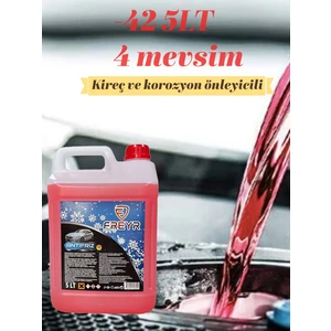 4 Mevsim-42 Kırmızı Antifriz 5 lt ( Üretim Tarihi 2023 )
