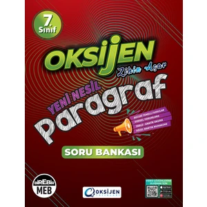 Oksijen Yayınları Oksijen 7. Sınıf Paragraf Soru Bankası