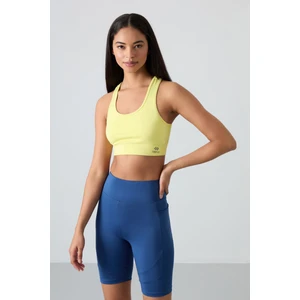 Tommy Life Limon Sırt Detaylı Dar Kalıp U Yaka Kadın Spor Büstiyer - 97120