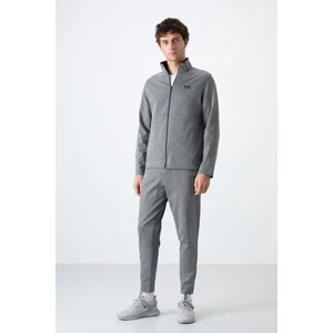 Air Jones Carlos Gri Melanj Standart Kalıp Erkek Eşofman Takım - 85209