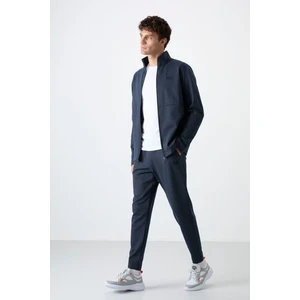 Air Jones Carlos İndigo Standart Kalıp Erkek Eşofman Takım - 85209